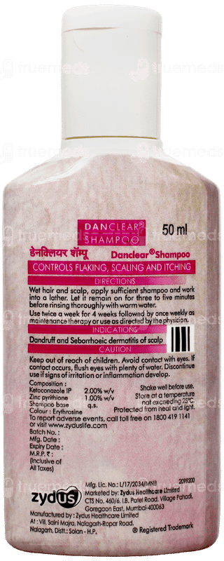 Danclear Shampoo 50Ml